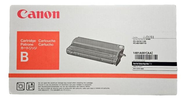 プリンタ用トナーカートリッジ CANON カートリッジB 純正品 CN-EPFC10J