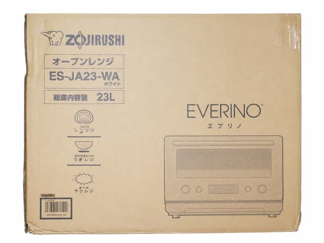 象印 EVERINO ES-JA23-WA オーブンレンジ 23L ホワイト 31,512円