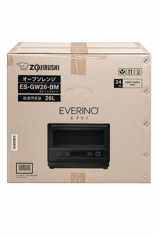 象印マホービン オーブンレンジ EVERINO ES-GW26-BM 電子レンジ 【公式