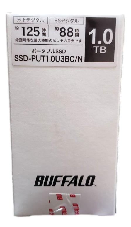 バッファロー SSD 外付け 1.0TB USB3.2 Gen1 読込速度430MB/秒 PS5/PS4メーカー動作確認済 コンパクト 超小型 ブラッ 9,110円