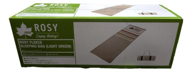 LOGOS ロゴス ROSY フリースブランケット 寝袋 4個セット LOGOS