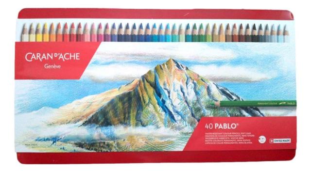 カランダッシュ パブロ色鉛筆 40色セット 日本正規品 619154 いろえんぴつ 塗り絵 ぬりえ