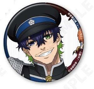 ブルーロック オリヴァ愛空 ナポレオンジャケット 缶バッジ ブルーロック トレーディング缶バッジ ナポレオンジャケット×鷹 第二弾