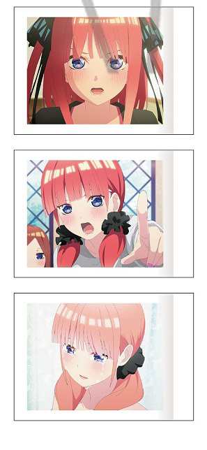 五等分の花嫁 中野二乃 3枚セット