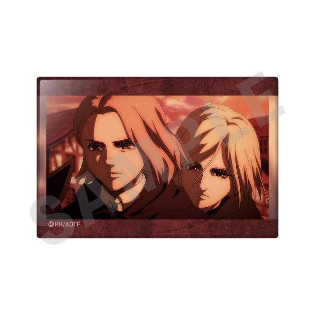 進撃の巨人　アニ　缶バッジ　アニ・レオンハート　トレーディング缶バッジ 進撃の巨人 アニ 缶バッジ アニレオンハート - メルカリ