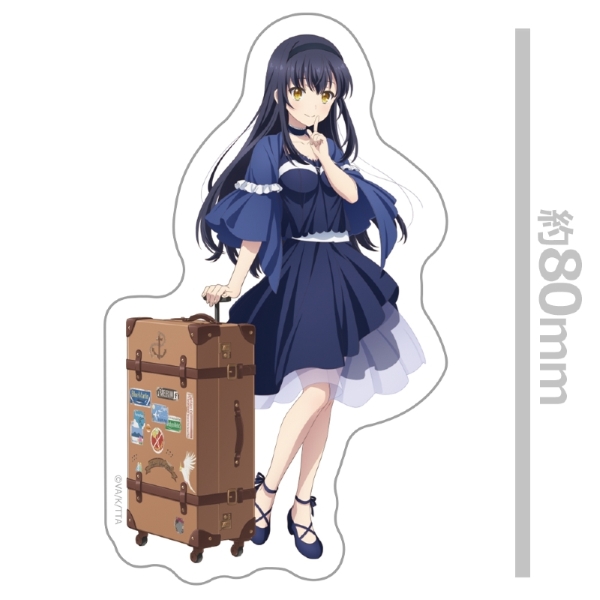 Summer Pockets ダイカットステッカー 久島鴎 サマポケ グッズ