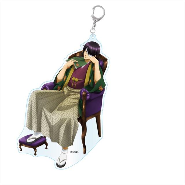 新品】銀魂 読書 アクリルキーホルダーBIG 高杉晋助の通販はau