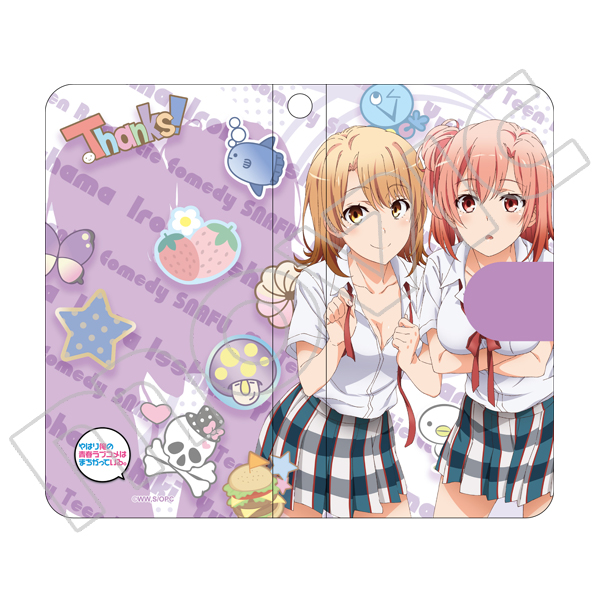 新品 やはり俺の青春ラブコメはまちがっている 手帳型スマートフォンケース 由比ヶ浜結衣 一色いろはの通販はau Pay マーケット アニメグッズ専門店earth Au Pay マーケット店