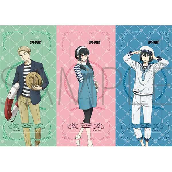 新品】TVアニメ SPY×FAMILY クリアしおり3枚セット ロイド・ヨル