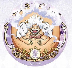 ONE PIECE ワンピース 輩 缶バッジ GEAR5 モンキー・D・ルフィ 5