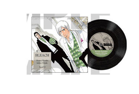 BLEACH原画展 BLEACH EX オリジナルレコードコースターコレクション 京