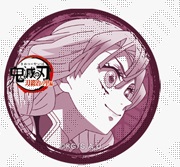 ufotable 鬼滅の刃 刀鍛冶の里編 32mmくじ引き缶バッジ 第九話 甘露寺 