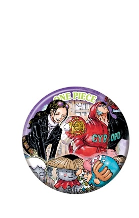 ONE PIECE コレクション缶バッジ WINTER 第1弾 チョッパー ロビン 