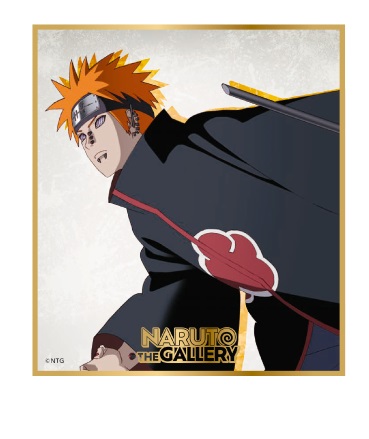NARUTO ナルト 20周年記念 NARUTO THE GALLERY ランダムミニ色紙