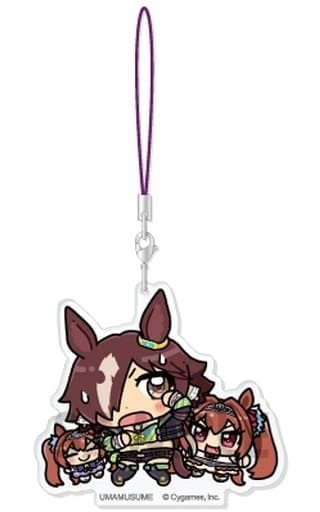 ウマ娘 プリティーダービー アクリルストラップ ぬいぐるみと