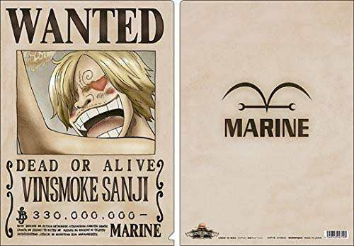 ワンピース One Piece 麦わらストア クリアファイル 手配書クリアファイル サンジ 3億3000万ベリー Ver 麦わらストア限定の通販はau Pay マーケット アニメグッズ専門店earth Au Pay マーケット店