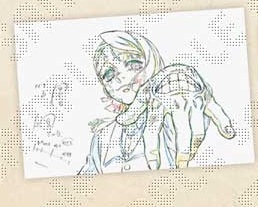 テレビアニメ 鬼滅の刃 無限列車編・遊郭編 絵巻カフェ 終ノ巻 原画