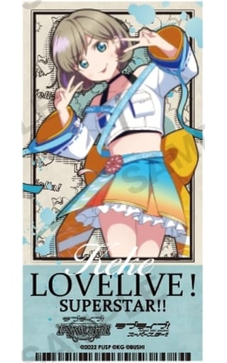 ラブライブ!スクールアイドルフェスティバル トレーディングチケット風