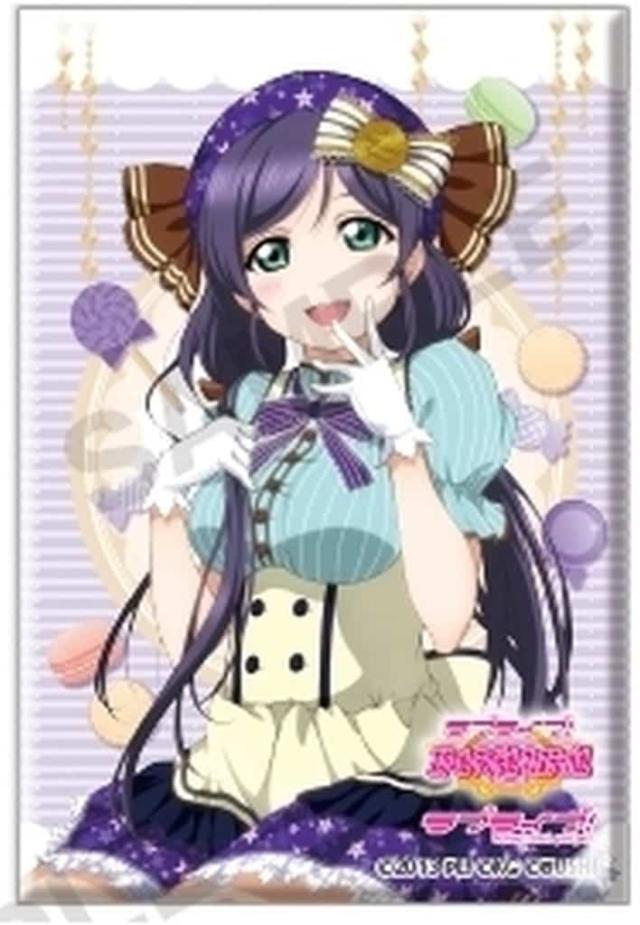 東條希 ラブライブ μ's しかくい スクエア缶バッジ 神田明神 ラブ