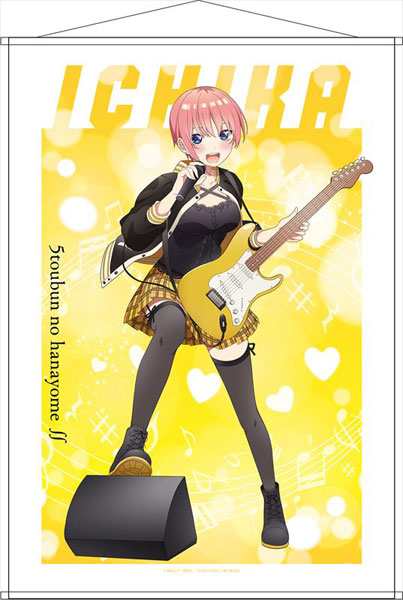 新品】TVアニメ 五等分の花嫁∬ B2タペストリー 中野一花 SCHOOL ROCK