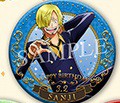 ONE PIECE ワンピース バースデージュエリー缶バッジ 3月 サンジ 麦わらストアの通販はau PAY マーケット -  アニメグッズ専門店EARTH au PAY マーケット店 | au PAY マーケット－通販サイト