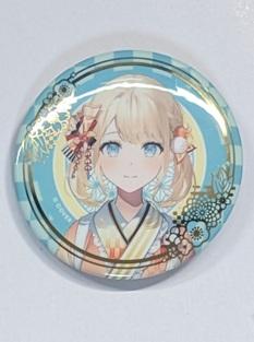 風真いろは hololive ホロライブ ランダム箔押し缶バッジ 正月衣装ver