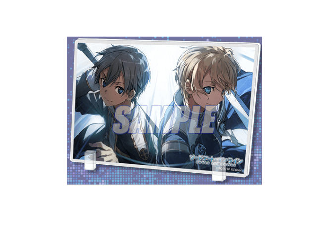 ソードアートオンライン くじ引き堂 15周年記念くじ アクリルパネル ソードアートオンライン くじ引き堂 15周年記念くじ アクリル