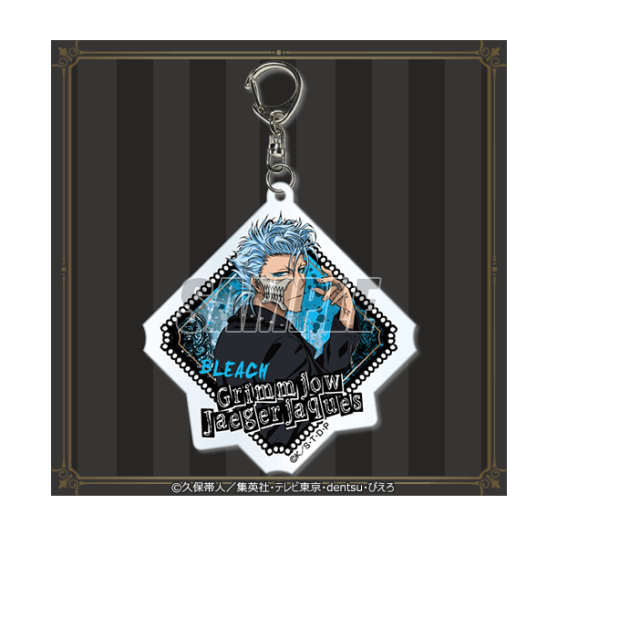 BLEACH コロッタ グリムジョー ジャガージャックアクリルキーホルダー 事後通販】TVアニメ「BLEACH 千年血戦篇」 アクリルキーホルダー