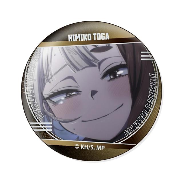 ヒロアカ 僕のヒーローアカデミア トガヒミコ テクスチャ缶バッジ トガヒミコ 僕のヒーローアカデミア ウォールテクスチャ缶バッジ