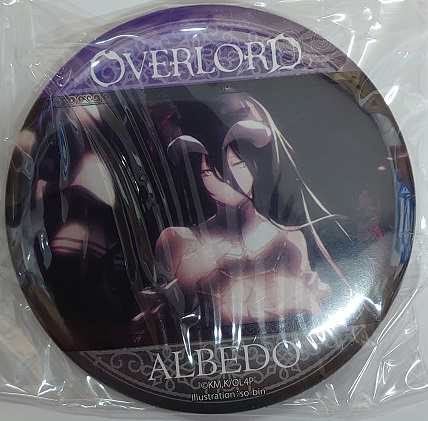 overlord オーバーロード アルベド アクリルバッジ