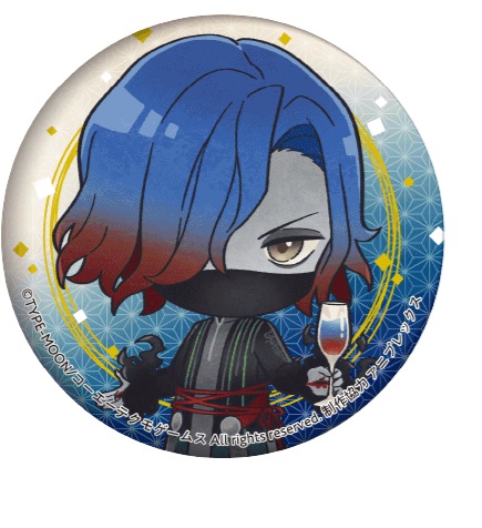 Fate Samurai Remnant Collaboration Cafe トレーディングホログラム缶