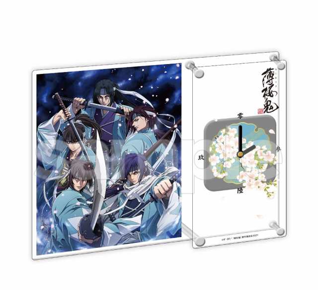 【新品】薄桜鬼 OVA DMMスクラッチ A賞 アクリル時計