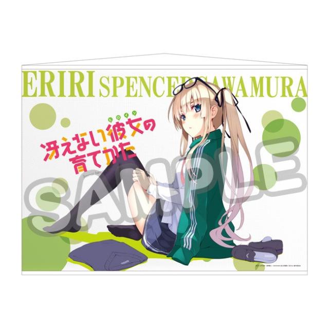 冴えない彼女の育てかたタペストリー 加藤恵 澤村・スペンサー・英梨々 霞ヶ丘詩羽 新品】冴えない彼女の育てかた♭ B2タペストリー3本セット