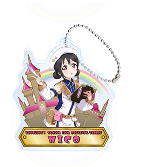 ラブライブ、セガコラボカフェ アクリルキーホルダーμ's RPG編フルセット