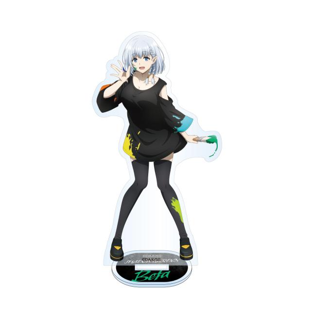 陰の実力者になりたくて ブラックペインタースタイル アクリルパネル デルタ ベータ アクリルスタンド アクスタ 陰の実力者になりたくて ブラック