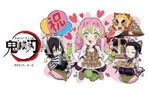 鬼滅の刃 甘露寺蜜璃 誕生祭 2020 アクリルスタンド クリアファイル