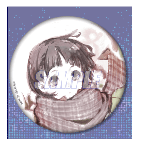 ソードアートオンライン くじ引き堂　缶バッジ ソードアート・オンライン 15周年記念オンラインくじ E賞 E-9 75mm缶