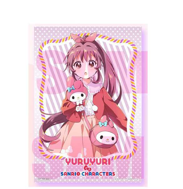 ゆるゆり×サンリオキャラクターズ PremiumShop 特典 ブロマイド 杉浦 