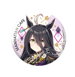 ウマ娘 プリティーダービー 缶バッジ マンハッタンカフェ ゲート・オブ