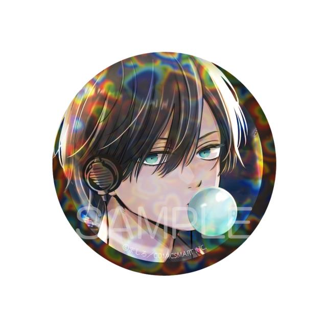 山田くんとLv999の恋をする メロブオンラインくじ D賞 ホログラム缶