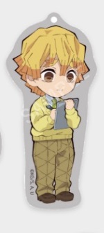 鬼滅の刃 キメツ学園描きおろし SDランダムアクリルチャーム 我妻善逸