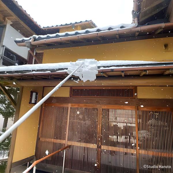 雪下ろし 2.4M 雪庇落とし付 KC-6713 軽量アルミ製 低い屋根用 カーポート 庇 ビニールハウスの雪おろしに 日本製_5