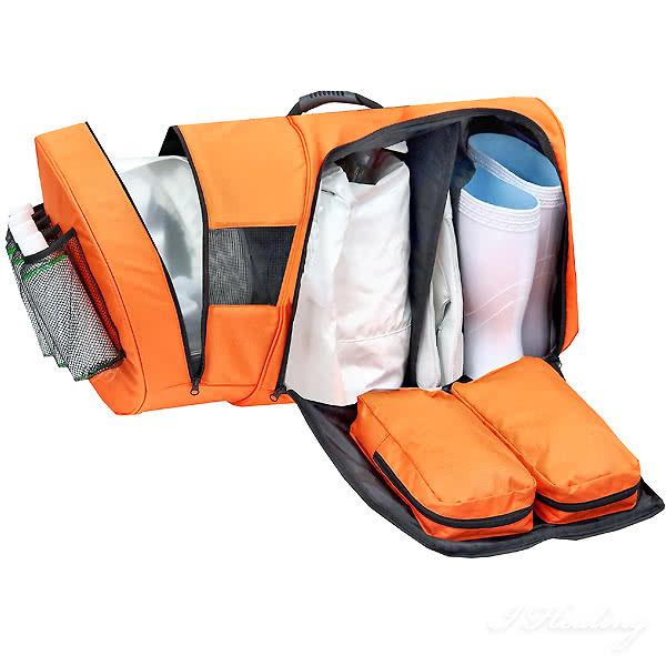 蜂防護服ラプター収納ボストンバッグ V-1700 業務用 ハードコート仕様 大容量82L スプレー缶ポケット付 スズメバチ対策 蜂の巣駆除 ディックコーポレーション_14