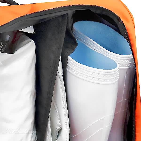 蜂防護服ラプター収納ボストンバッグ V-1700 業務用 ハードコート仕様 大容量82L スプレー缶ポケット付 スズメバチ対策 蜂の巣駆除 ディックコーポレーション_15