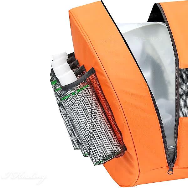 蜂防護服ラプター収納ボストンバッグ V-1700 業務用 ハードコート仕様 大容量82L スプレー缶ポケット付 スズメバチ対策 蜂の巣駆除 ディックコーポレーション_19