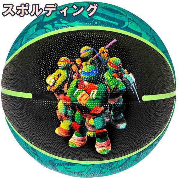 グラフィック バスケットボール 7号 タートルズ TMNT ロゴ バスケ 