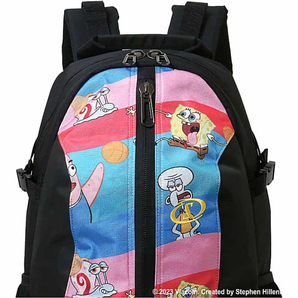 スポンジボブ ケイジャー ウエーブ ピンクカラフル バスケットボール バッグ リュック 40-007SBW バスケ バックパック 32L スポルディング CAGER 23AW 正規品 スポンジボブ ケイジャー ウエーブ ピンクカラフル バスケットボール バッグ リュック 40-007SBW バスケ バックパック 32L スポルディング CAGER 23AW 正規品