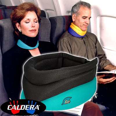 カルデラ Releafネックレスト 旅行 CALDERA首クッション 黒緑の通販は