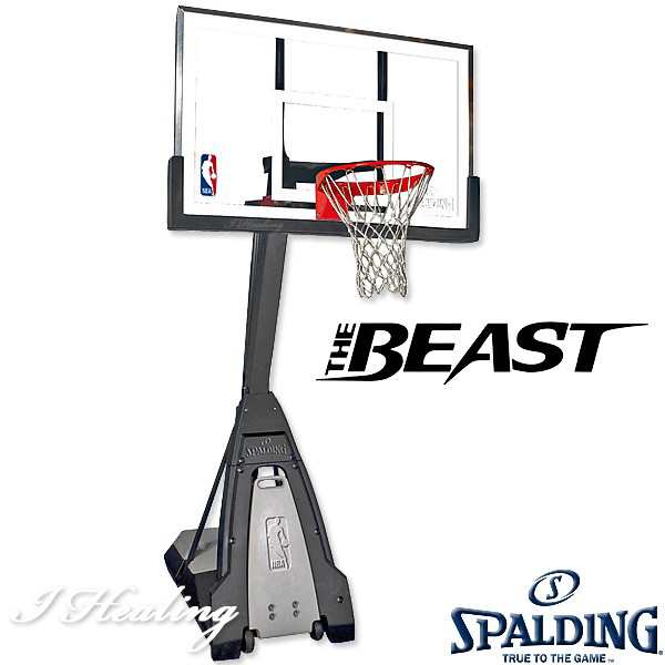 スポルディング ザ ビースト 強化ガラス バスケットゴール バスケットボール Nbaバックボード152cm Nbaロゴ入り Spaldingjpの通販はau Pay マーケット アイヒーリング