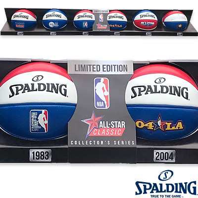 SPALDING 2018 NBAオールスター ミニボール6球セット マネー